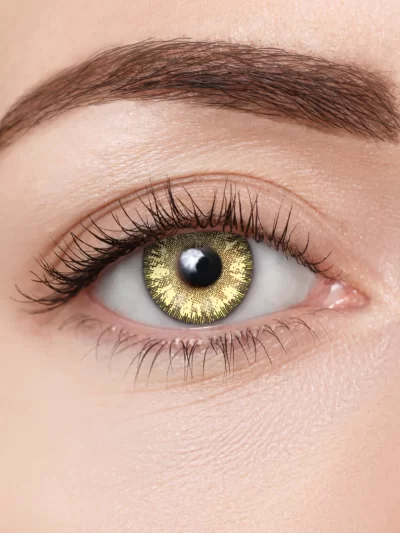 Donut Contact Lenses – Brownish Hazel