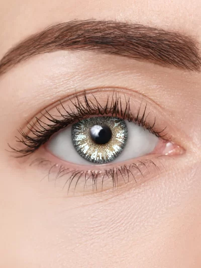 Donut Contact Lenses – Metallic Gray