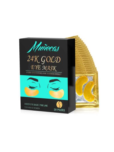 Muñecas 24K Gold Eye Mask